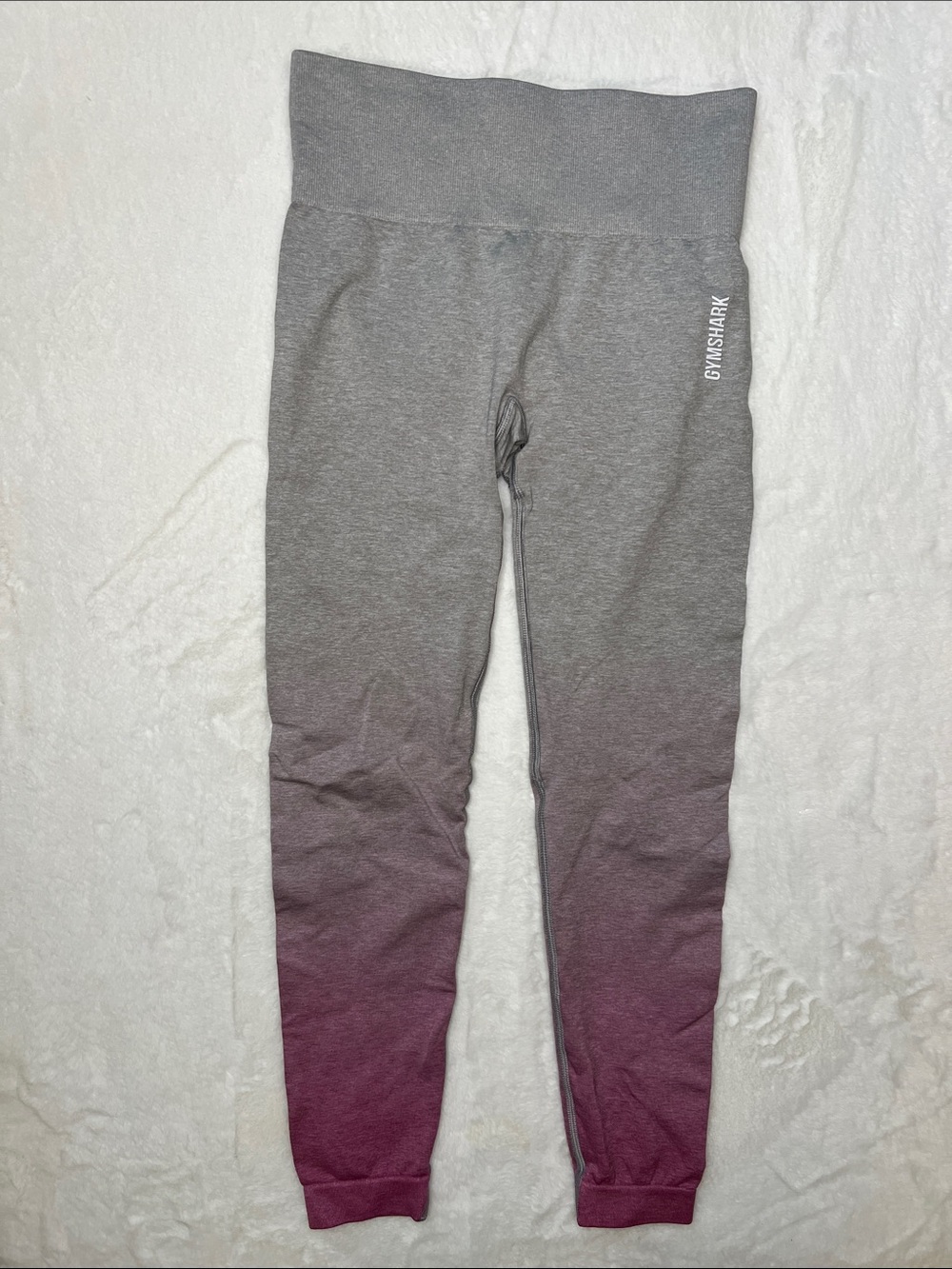 Gymshark Adapt Ombre Gray to Purple High-Rise Leggings Size S